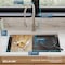 Elkay Crosstown 18 Gauge Workstation SS 31-1/2" x 18-1/2" x 9" Single Bowl Undermount Sink and Faucet Kit ECTRU30169RTFCW - alternate 5
